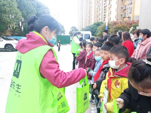 貓先生垃圾分類宣傳活動，小學(xué)垃圾分類活動，宣導(dǎo)活動